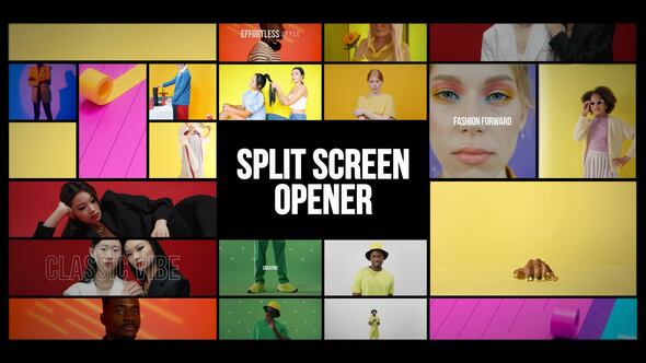 Videohive Multiscreen Opener 59078148 Openers template preview