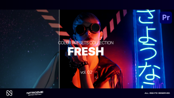 Fresh LUT Collection Vol. 02 for Premiere Pro Premiere Pro template preview