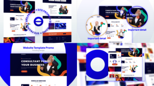 Videohive Modern Design Site Presentation Product Promo template preview
