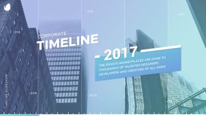 Videohive Corporate Timeline 20631043 Video Displays template preview