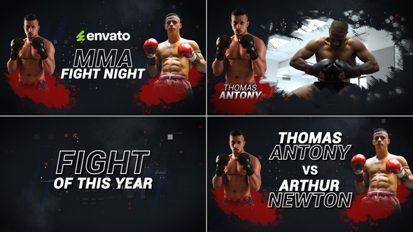 Videohive Fight Club // Fight Night // MMA // UFC Openers template preview