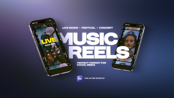 Videohive Music Event Promo Reels Product Promo template preview