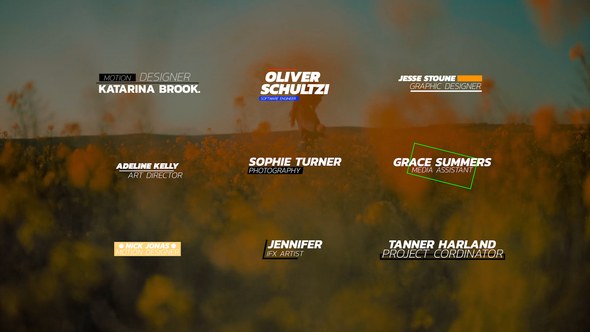 Videohive Lower Thirds | AE 54055763 Elements template preview