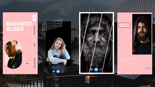 Videohive Instagram Stories 6.0 | AE Titles template preview