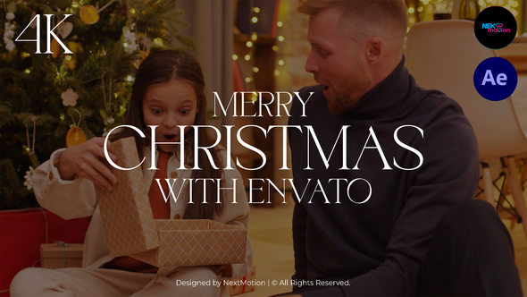 Videohive Merry Christmas and Happy New Year Promo Broadcast-packages template preview