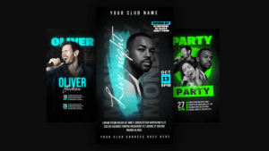 Videohive Party Instagram Stories/Reels Openers template preview