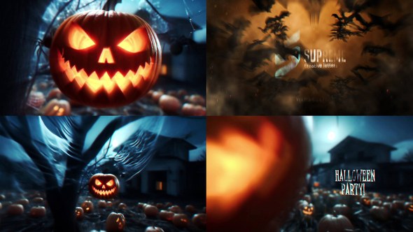 Videohive Dark Harvest Intro Logo Stings template preview