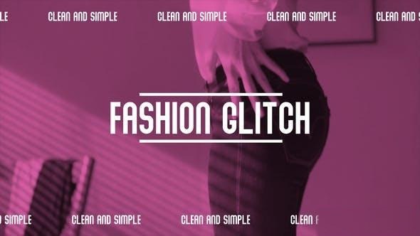 Videohive Fashion glitch opener 27927361 Openers template preview