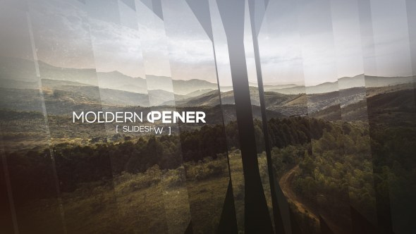 Videohive Modern Opener - Slideshow II Video Displays template preview