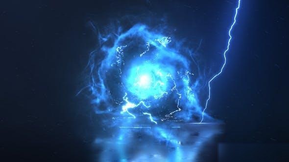Videohive Lightning Portal Logo Reveal Logo Stings template preview