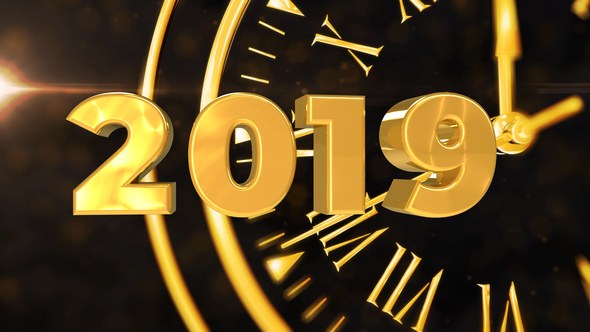 Happy New Year Countdown | 3D Animation Video Displays template preview