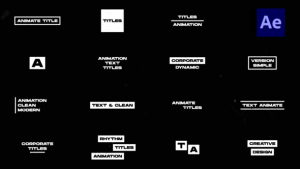 Videohive Text Animation 38544315 Titles template preview