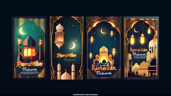 Videohive Ramadan Mubarak Stories Ramadan template preview