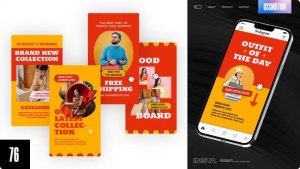 Videohive Sale Instagram Reels Product Promo template preview