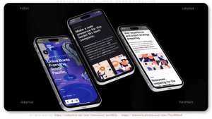 Videohive Mobile Phones - App Demonstration Product Promo template preview