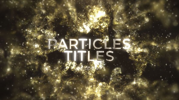 Videohive Luxury Golden Titles 42919064 Titles template preview