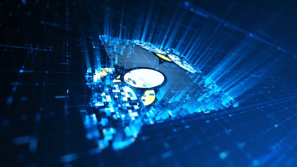 Videohive Tech Logo Intro Logo Stings template preview