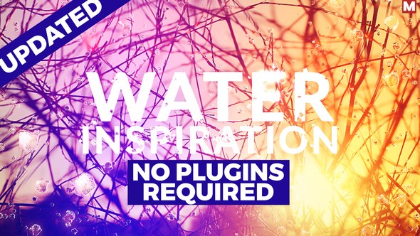 Videohive Water Inspiration Openers template preview