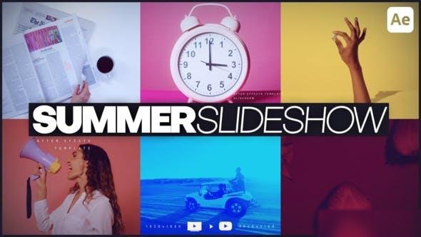Videohive Summer Slideshow 47629084 Openers template preview