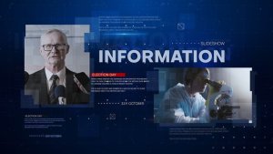 Videohive Digital Information News Video Displays template preview