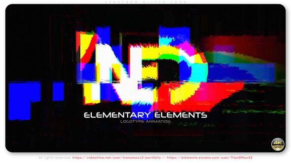 Videohive Elementary Elements - Draft Logo Animation Logo Stings template preview