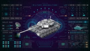 Videohive HUD PRO Military Tank Elements template preview