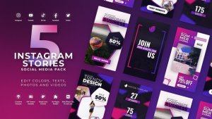 Videohive Instagram Reel Vertical Product Promo template preview