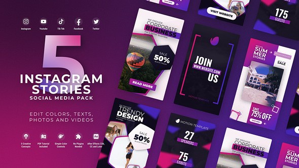 Videohive Instagram Reel Vertical Product Promo template preview