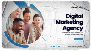 Videohive Digital Marketing Agency Video Displays template preview
