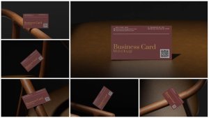 Videohive Business Card Mockup 60362379 Product Promo template preview