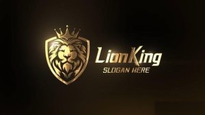 Videohive Shine Gold Logo Openers template preview