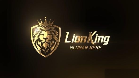 Videohive Shine Gold Logo Openers template preview