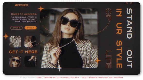 Videohive Fashion Store 45095868 Product Promo template preview
