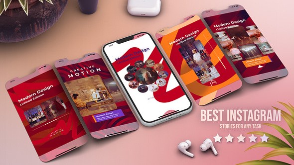 Videohive Vertical Carousel Sliders Product Promo template preview