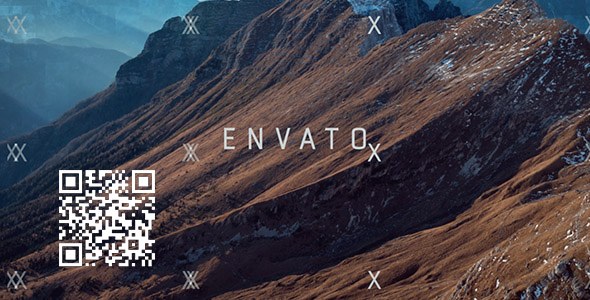 Cinematic titels 2 Video Displays template preview