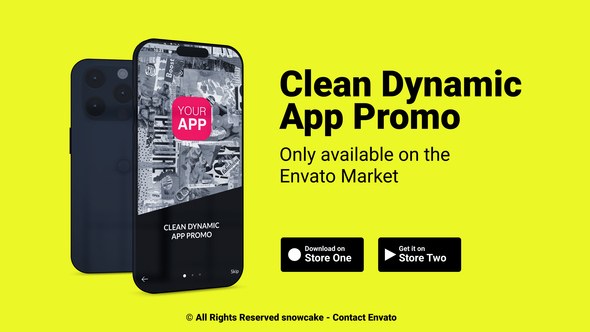 Videohive Clean Dynamic App Promo Product Promo template preview