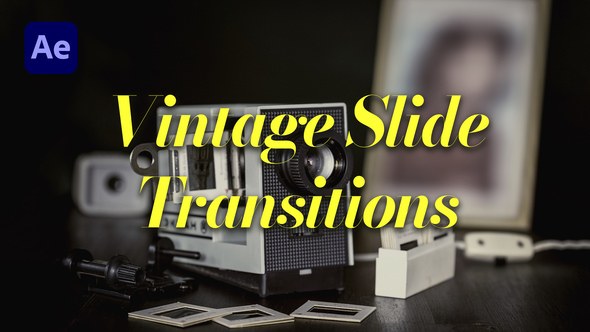 Videohive Vintage Slide Transitions Broadcast-packages template preview