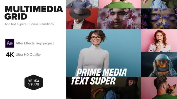 Videohive Multimedia Screens Grid Video Product Promo template preview