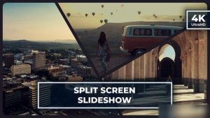 Videohive Multiscreen Opener | Split Screen Intro | Photo videogallery Slideshow Openers template preview