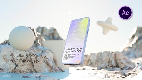 Videohive Future App / Devices Mockup Promo Product Promo template preview