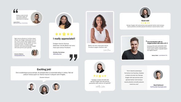 Videohive Testimonials & Quotes Video Template Elements template preview