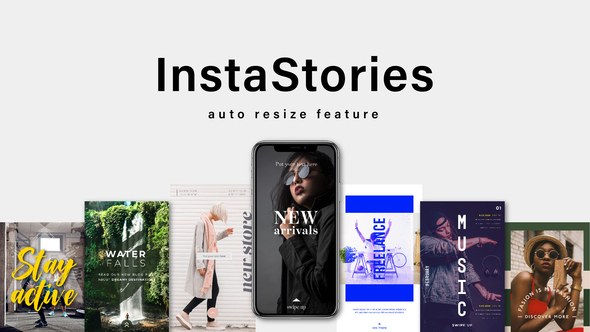 InstaStories | After Effects Video Displays template preview