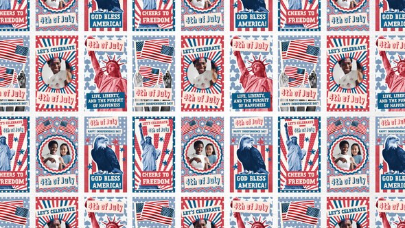 Videohive 4th of July Instagram Reels Broadcast-packages template preview