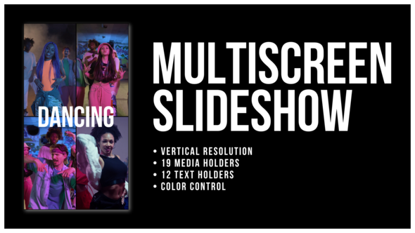 Videohive Multiscreen Slideshow | AE Openers template preview