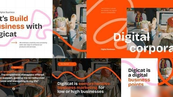 Videohive Digital Corporate 51878631 Openers template preview