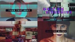 Videohive Dubstep Glitch Opener 18042559 Openers template preview