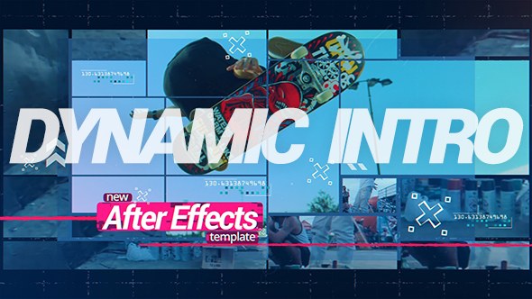 Dynamic Intro Video Displays template preview