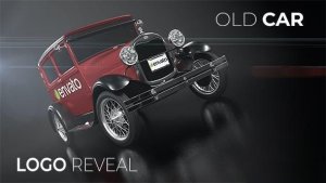 Videohive Old Car Logo Reveal Logo Stings template preview