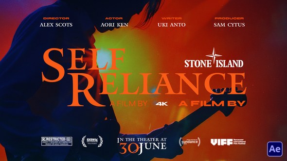 Videohive Monday Cinematic Titles Titles template preview