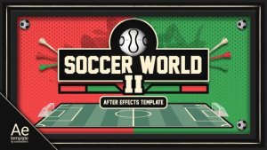 Videohive Soccer World II Broadcast-packages template preview
